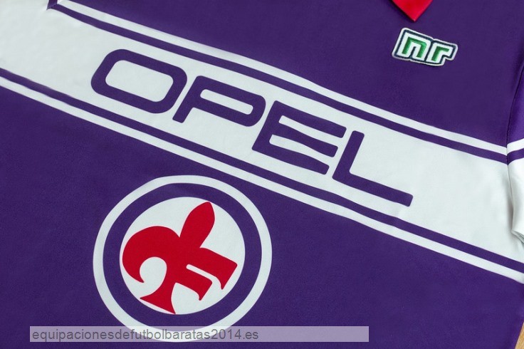 Nuevo 1ª Camiseta Fiorentina Retro 1984 1985 Purpura Baratas